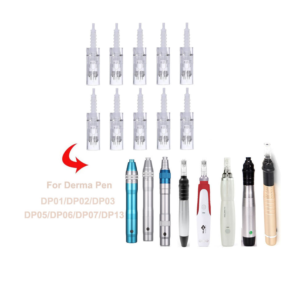Bayonet Type Disposable Microneedling Cartridges – Secure Twist-Lock Replacement Needle Tips