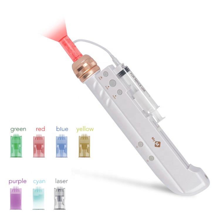 Micro Needle Derma Pen | 7 Colors Led Light Therapy Pen 01