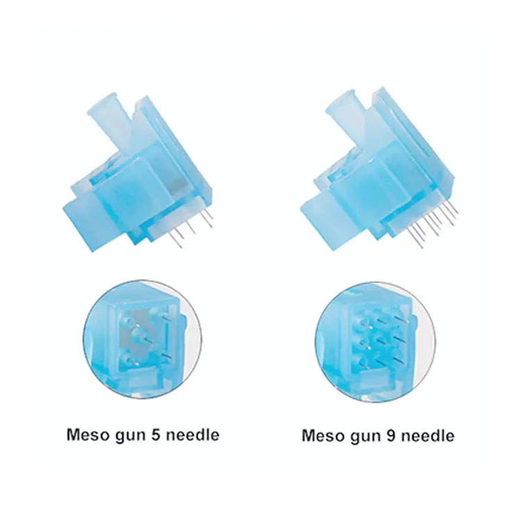 Disposable 5 Pins 9 Pins Needles Cartridges For Vital Injector Mesogun Mesotherapy Machine 01